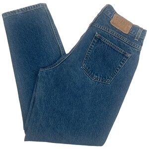 Vintage Gitano Jeanswear High Rise 100% Cotton Medium Wash Jeans Size 14P 32X28